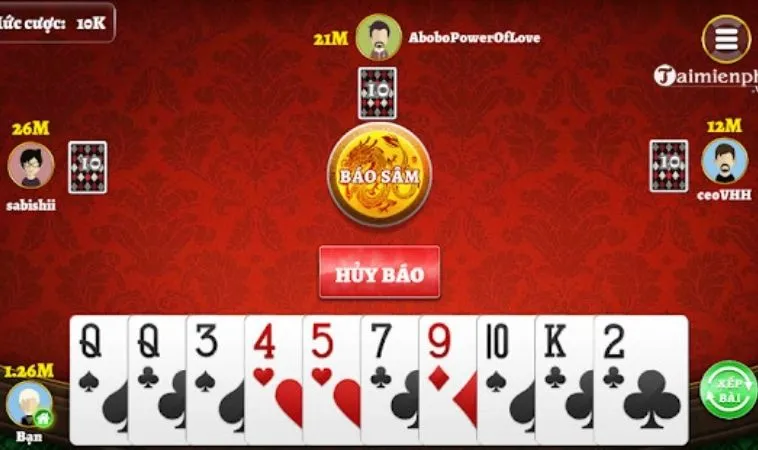 Chiến thuật xin báo sâm trong Sâm Lốc Cổng Game SunWin
