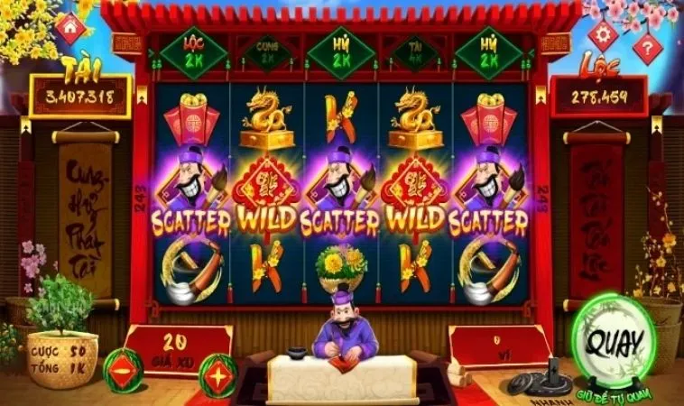 Các biểu tượng trong game Nổ Hũ Ông Đồ Tại SunWin