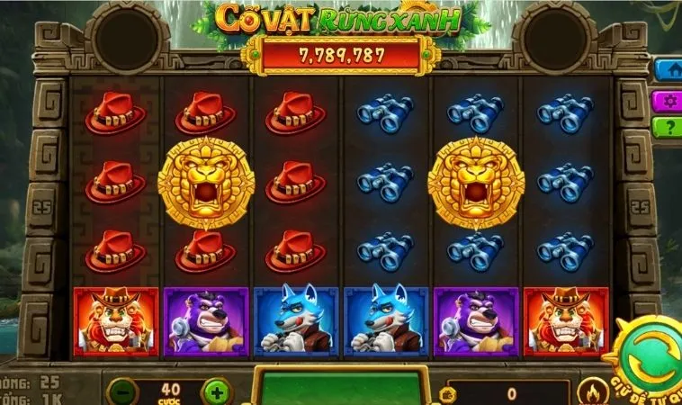 Đồ họa game Nổ Hũ Rừng Xanh SunWin thiết kế ấn tượng